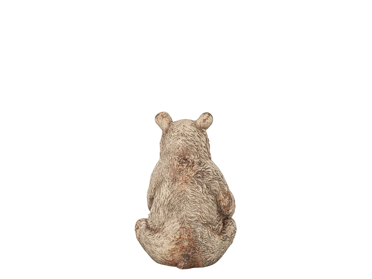 Statuette Ours Extérieur "Livio" 37cm Marron