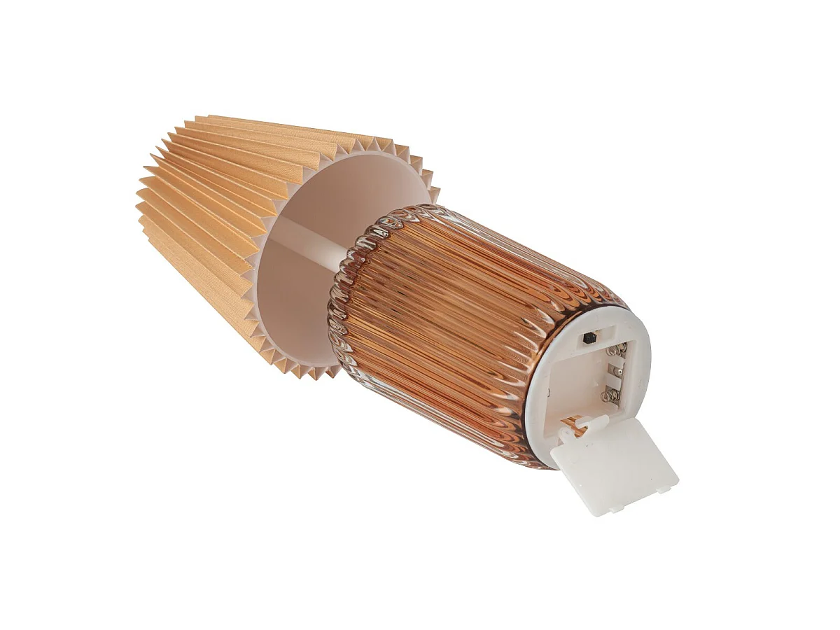 Lampe à Poser LED "Lola" 24cm Moutarde