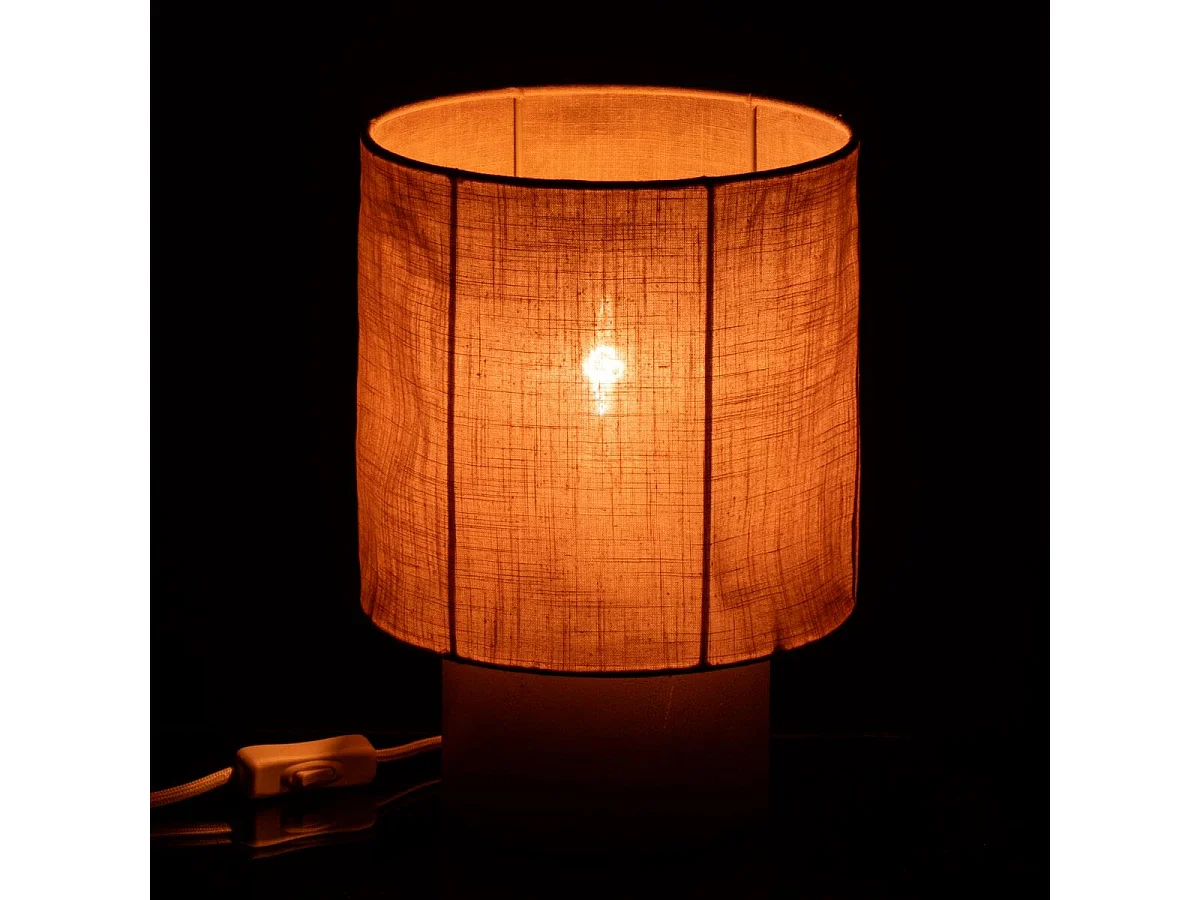 Lampe à Poser "Havel" 28cm Beige