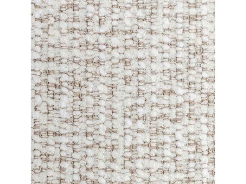 Kyoto - Lot de 2 chaises en tissu pieds chrome - Beige chiné