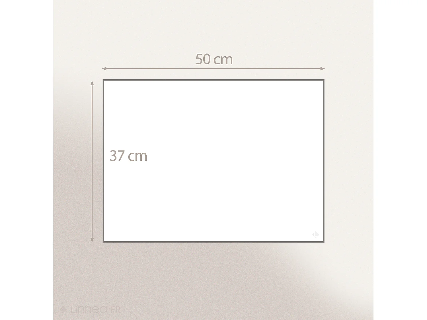 Lot de 4 sets de table coton 37x50 cm HONO rose pêche