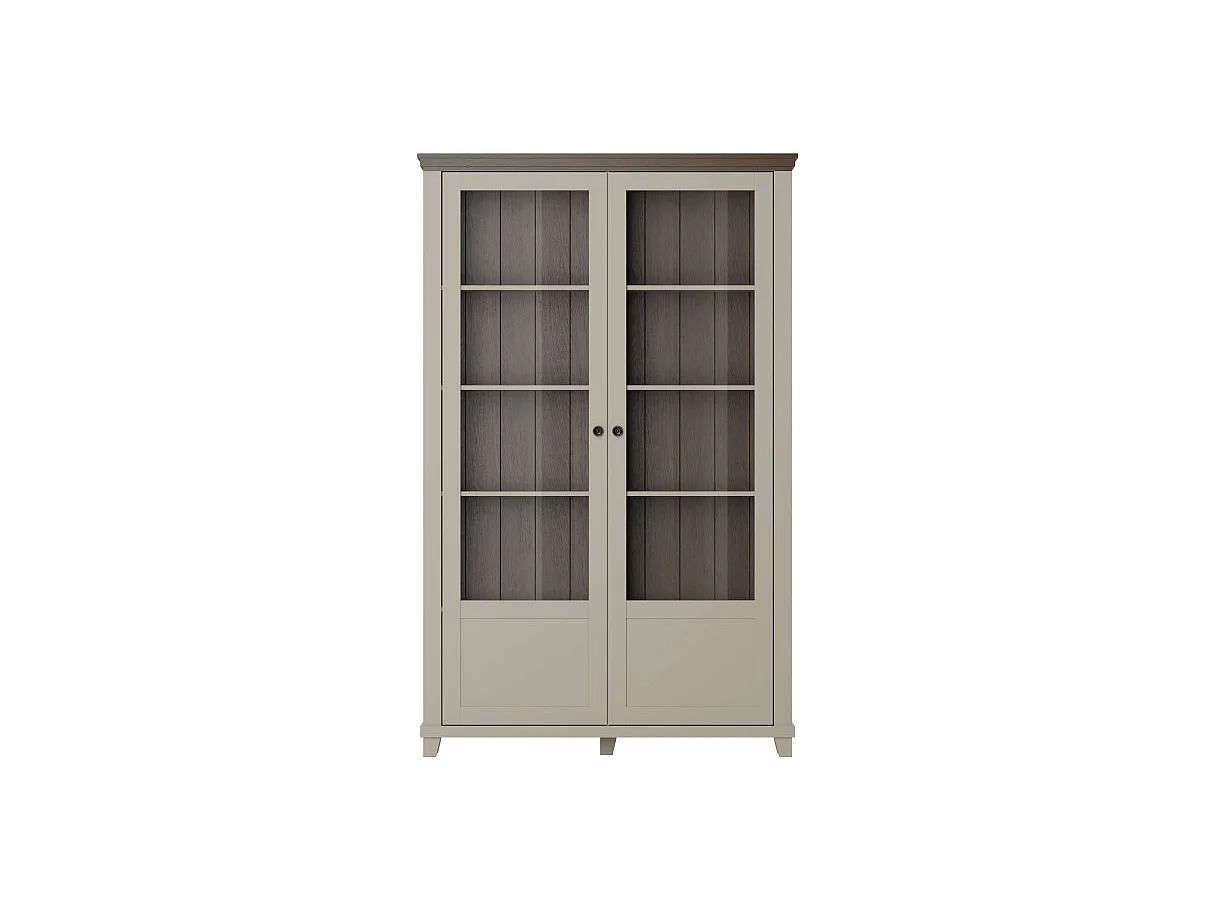 Martin servieskast 2 deuren beige en hout