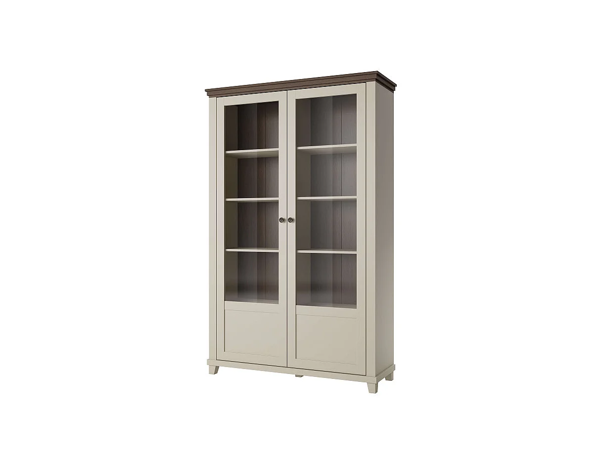 Martin servieskast 2 deuren beige en hout