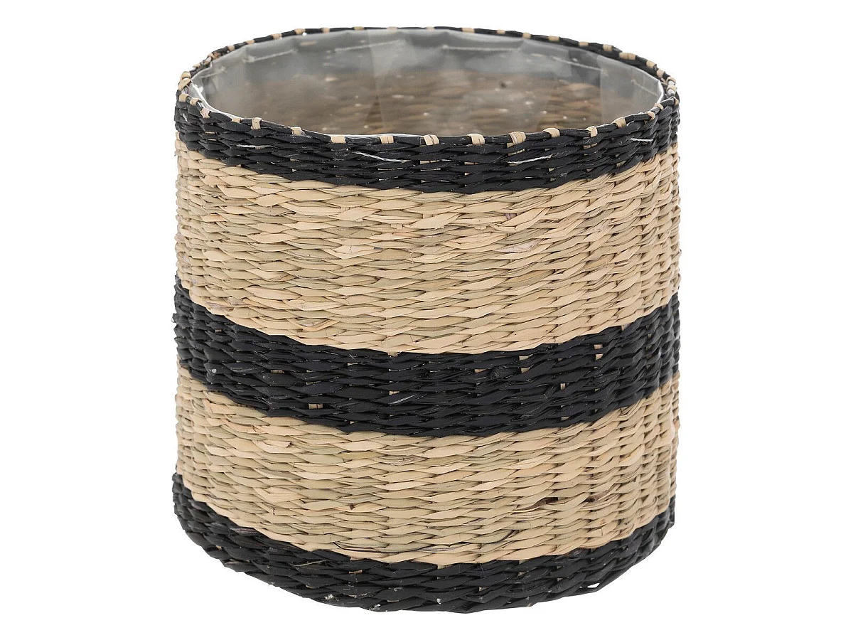 Lot de 2 Cache-Pots "Lumhiv" 16cm Naturel