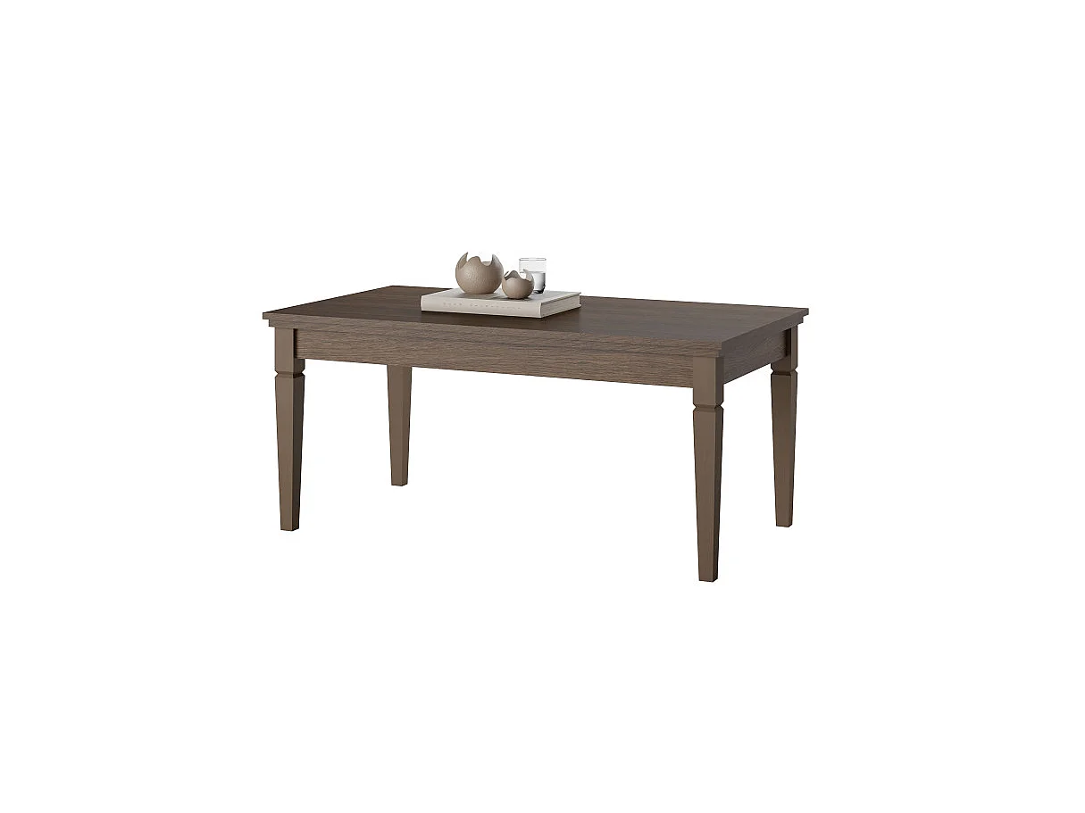 Table basse VOLTERRA 110x60cm - Marron