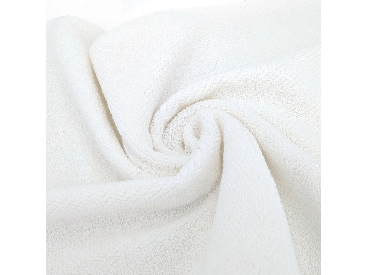 Serviette de toilette 50x100 cm pur coton collection MELLOW blanc