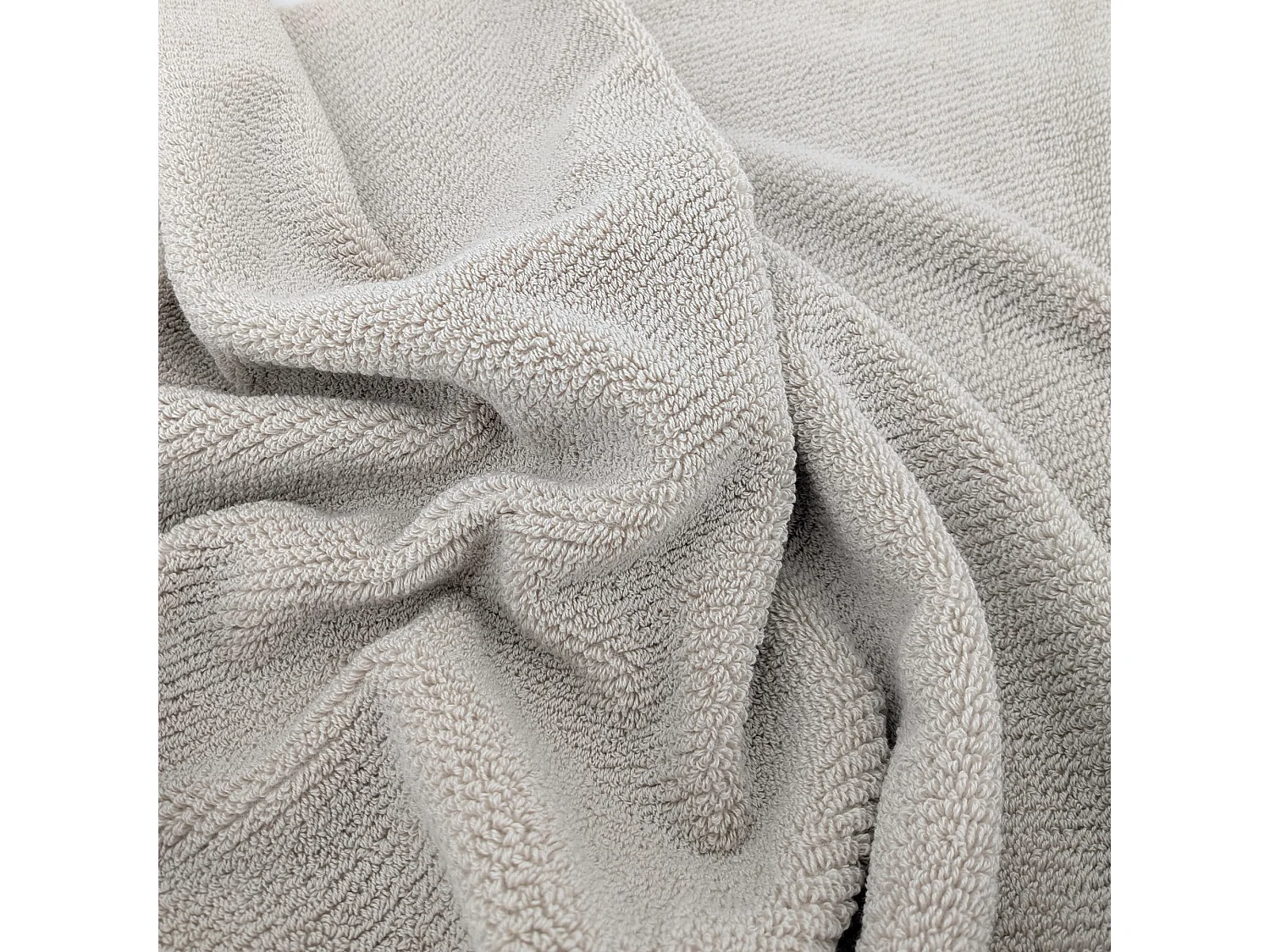 Drap de douche 70x140 cm pur coton collection MELLOW beige