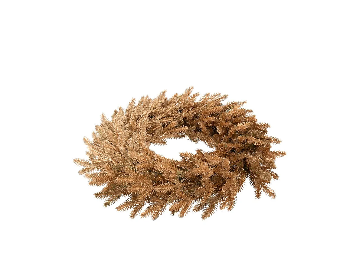 Couronne de Noël "Joaquin" 50cm Doré