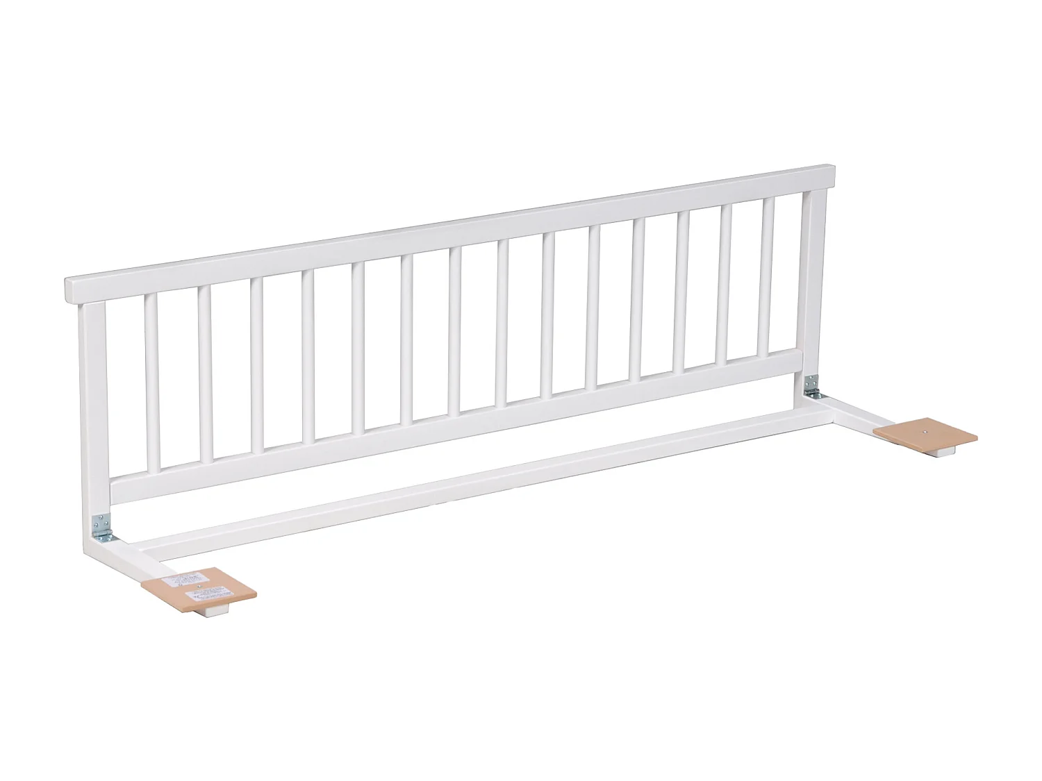 Barrière de lit - L120 cm - Blanc laqué - FOLANO