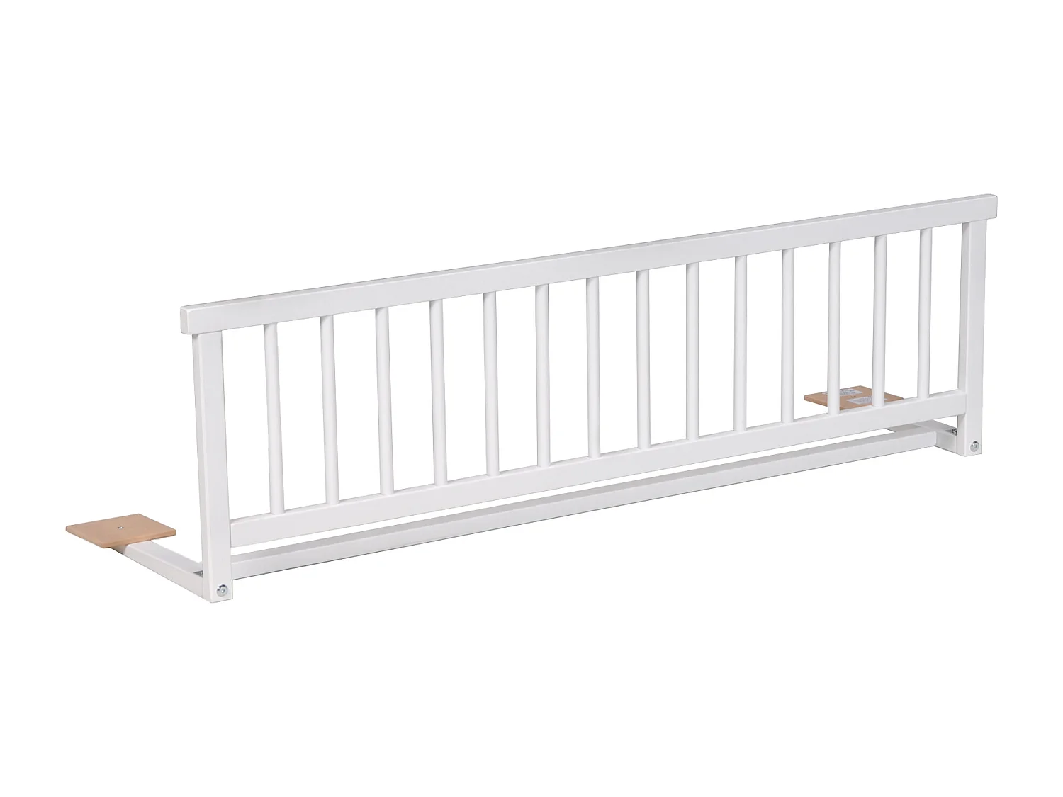 Barrière de lit - L120 cm - Blanc laqué - FOLANO