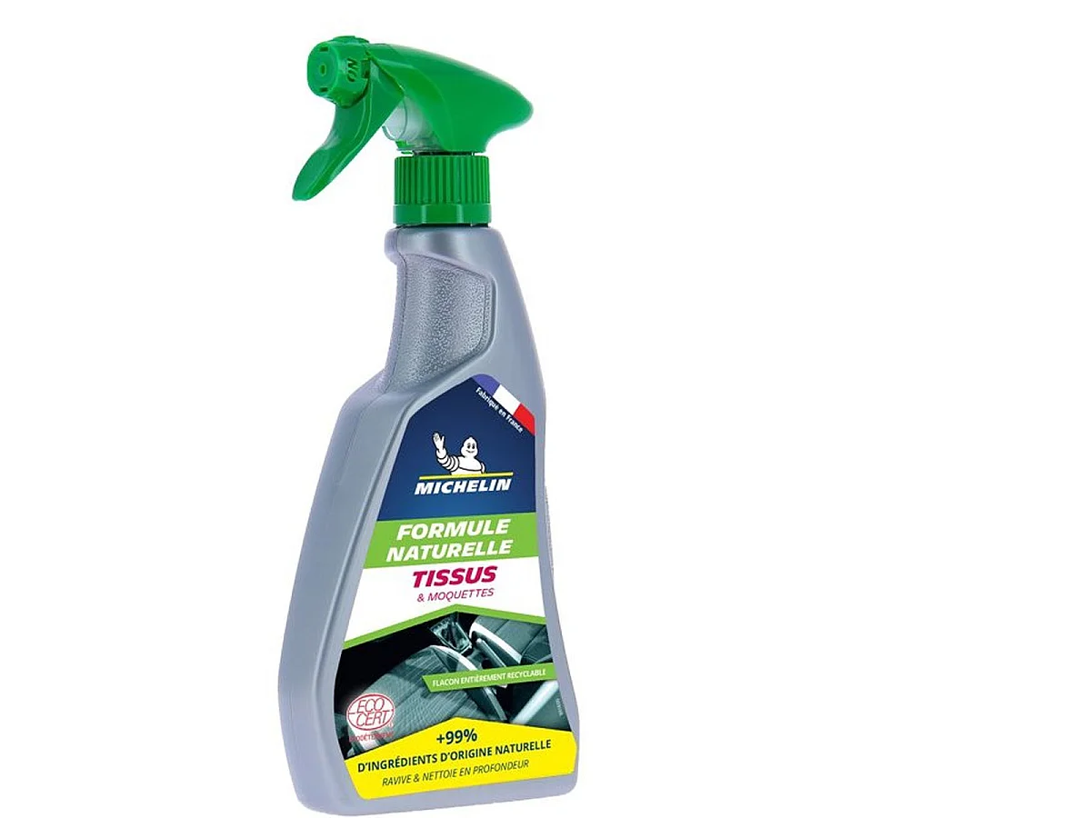 MICHELIN Nettoyant Textile 500 ml – Shampooing écologique pour tissus et moquettes