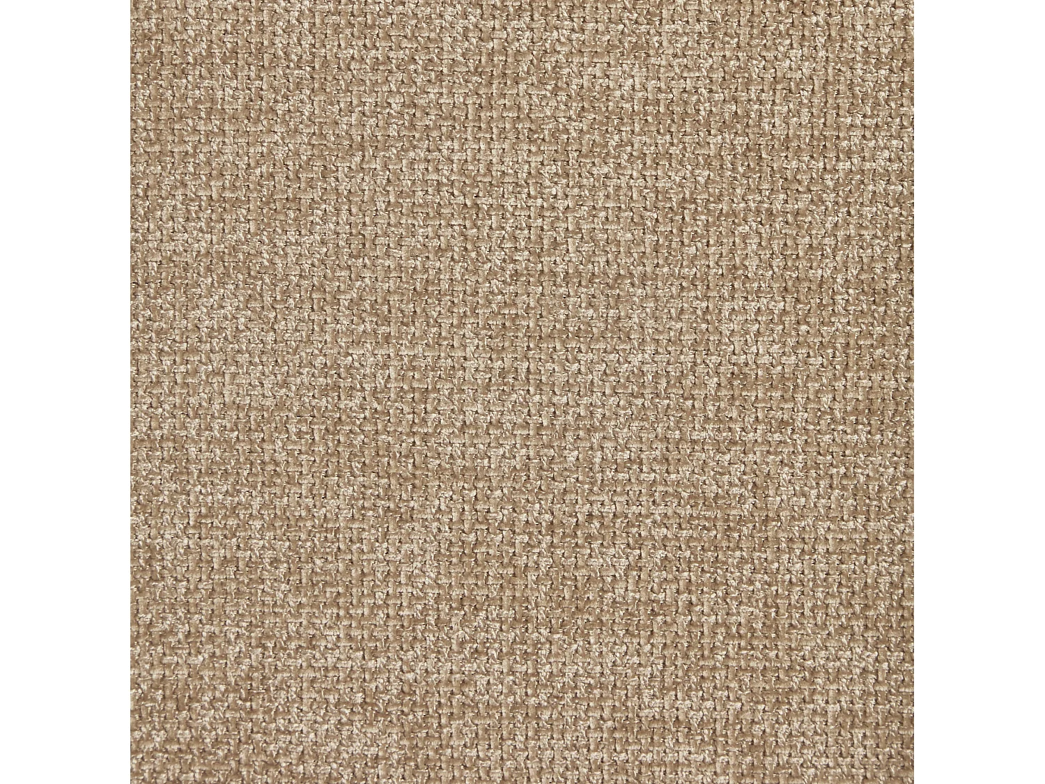 Fauteuil PERLE en velours chenillé beige foncé