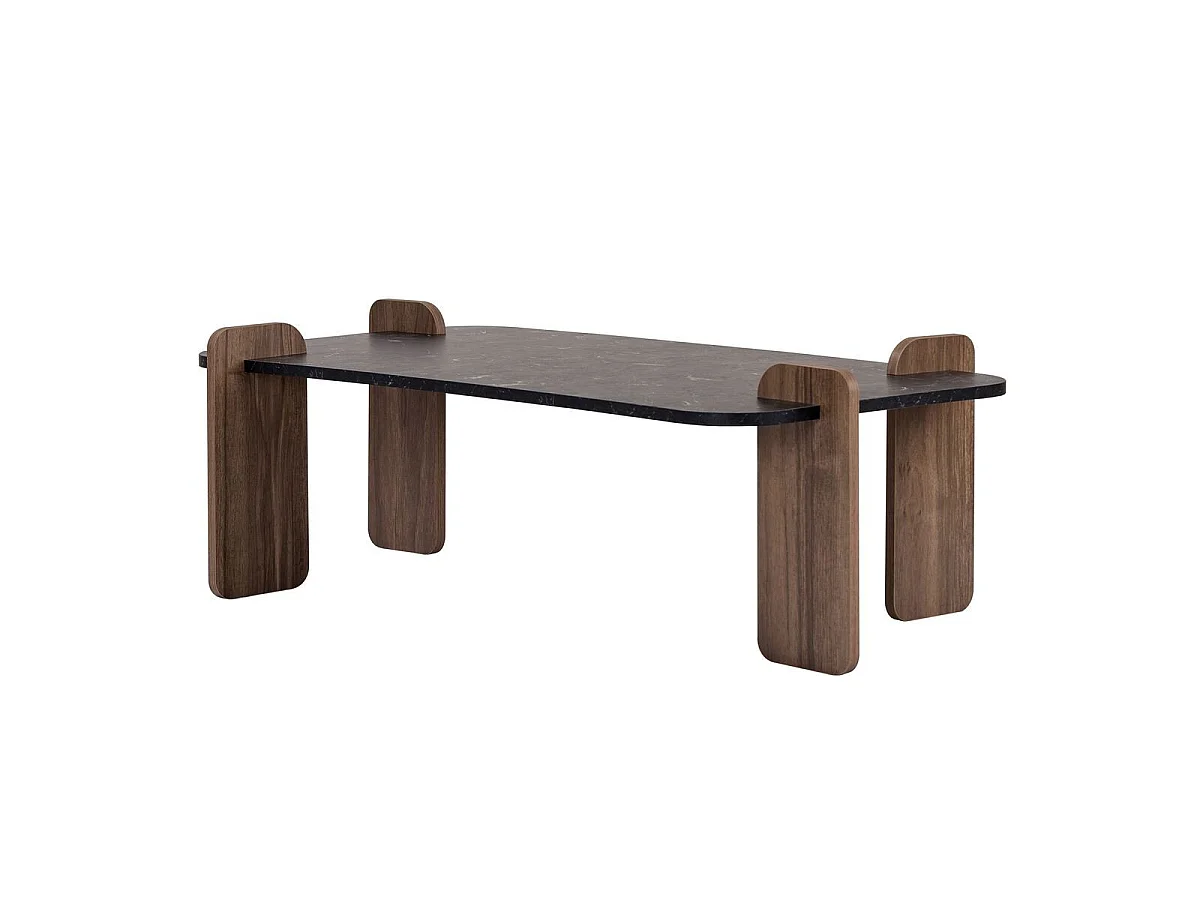 Couchtisch mit rechteckiger Platte L120 cm - ELOI