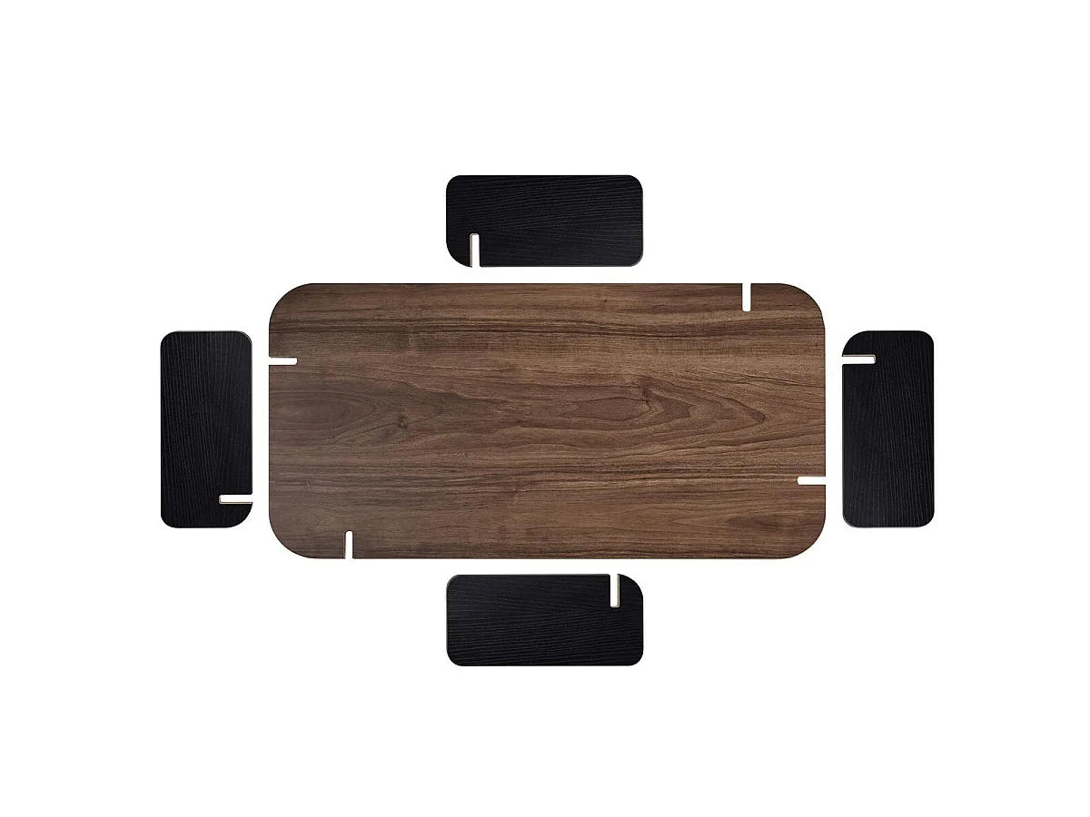 Couchtisch mit rechteckiger Platte L120 cm - ELOI