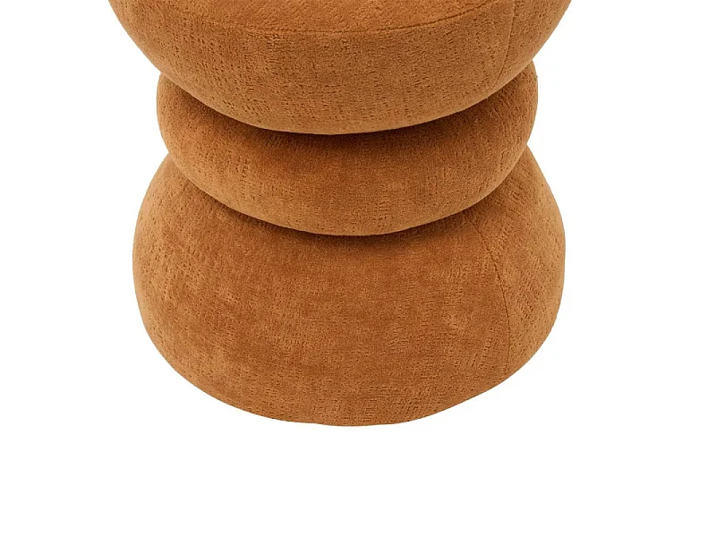 Pouf totem Ritem H38,5 cm ambre Atmosphera