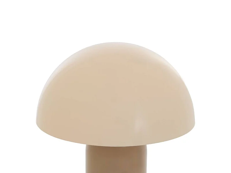 Lampe bicolore 37 cm Lito métal beige Atmosphera