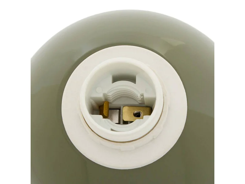 Lampe bicolore 37 cm Lito métal kaki Atmosphera