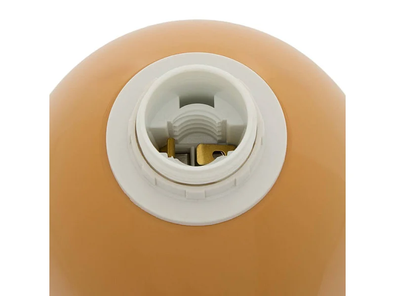 Lampe bicolore 37 cm Lito métal ocre Atmosphera