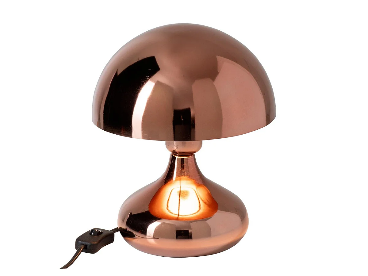 Lampe à Poser Design "Edda" 26cm Cuivre
