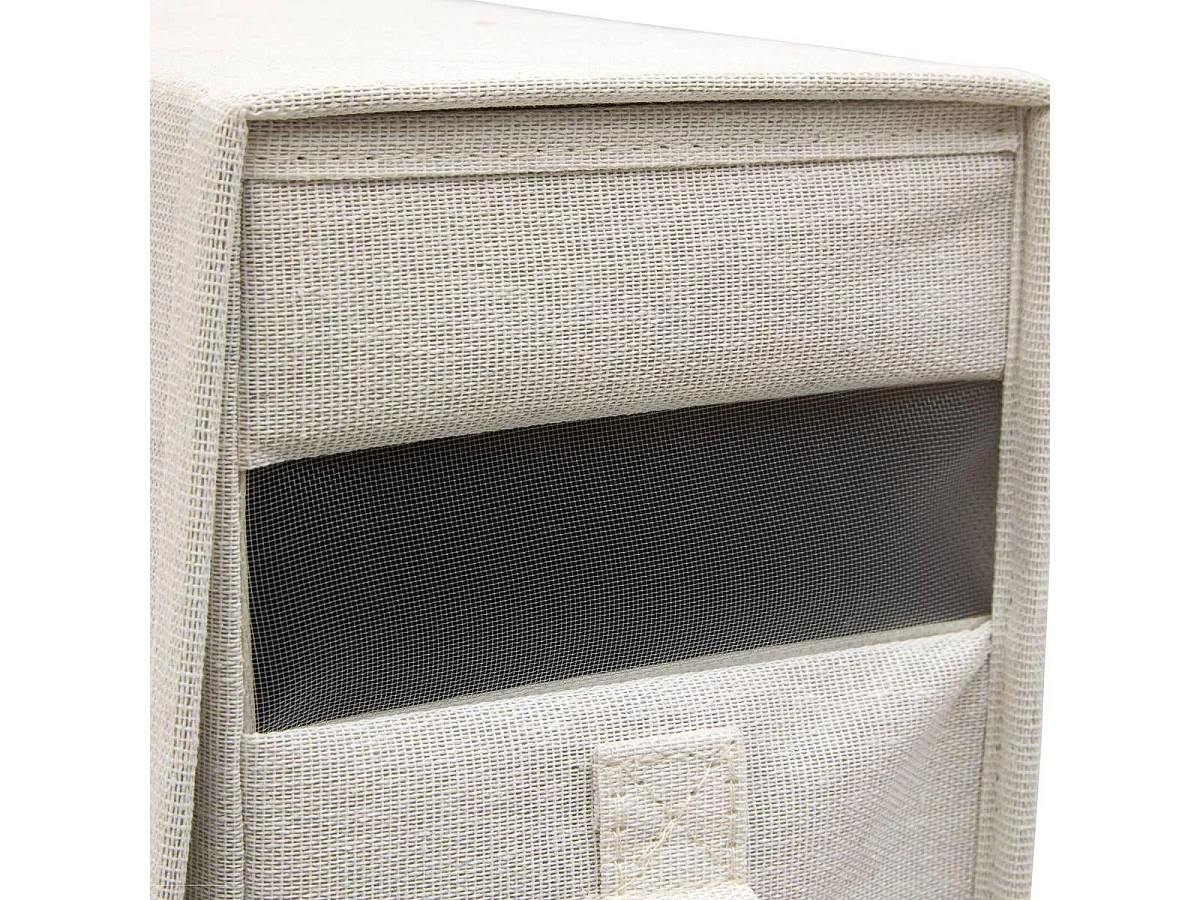 Lot de 2 Housses de Rangement "Dressy" 41cm Beige