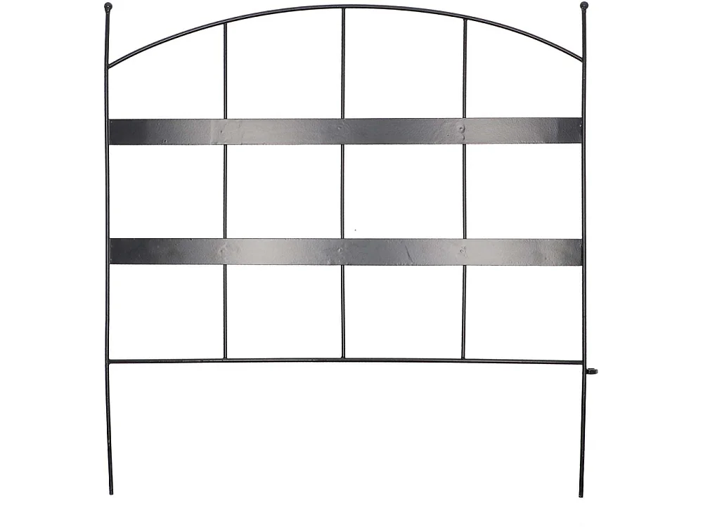 Bordure de jardin en métal 58 x 0.6 x 57 cm Intemporel