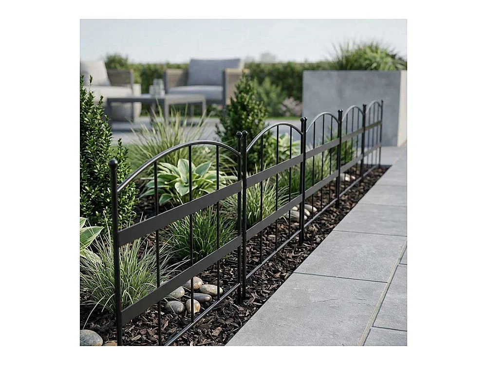 Bordure de jardin en métal  58 x 0.6 x 57 cm Intemporel