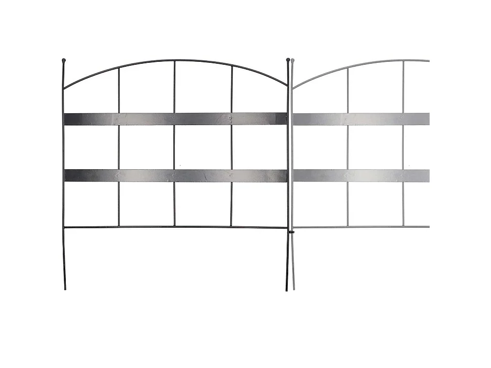 Bordure de jardin en métal  58 x 0.6 x 57 cm Intemporel