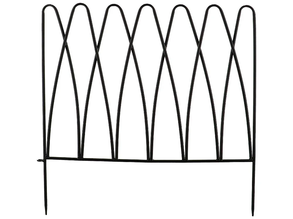 Bordure de jardin en métal  58 x 0.6 x 57 cm Vagues