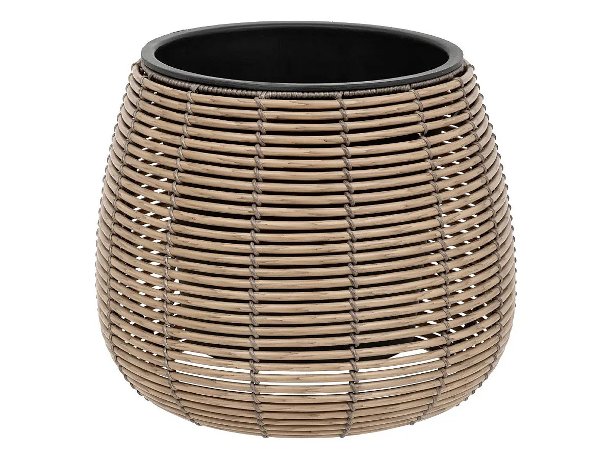 Lot de 3 Cache-Pots "Cam" 34cm Beige