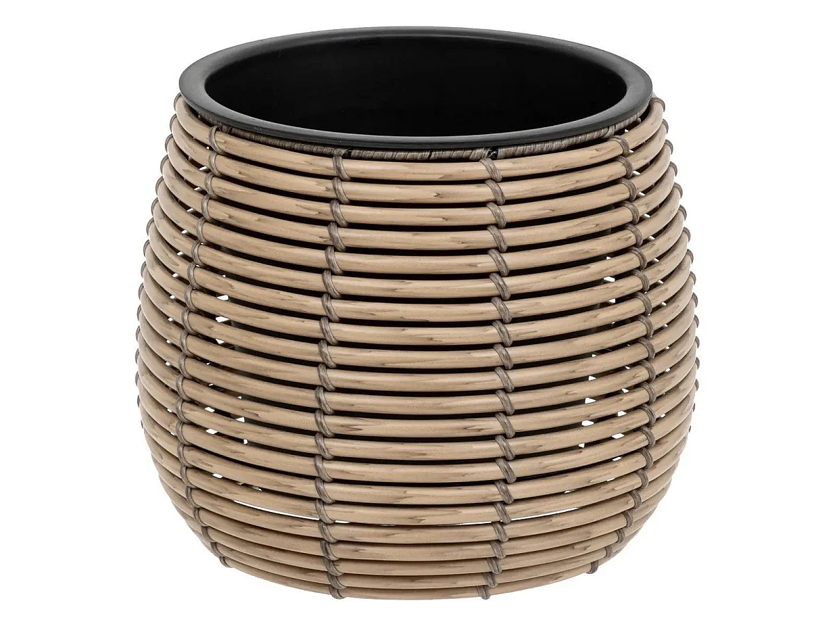 Lot de 3 Cache-Pots "Cam" 34cm Beige