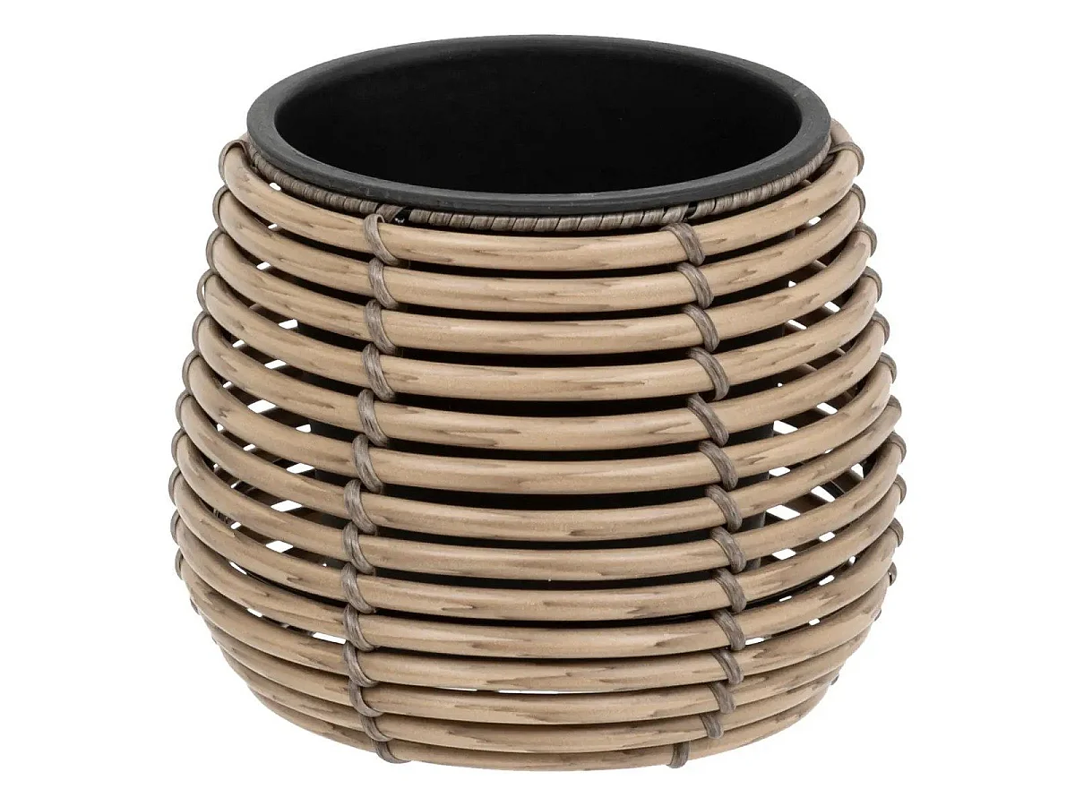 Lot de 3 Cache-Pots "Cam" 34cm Beige