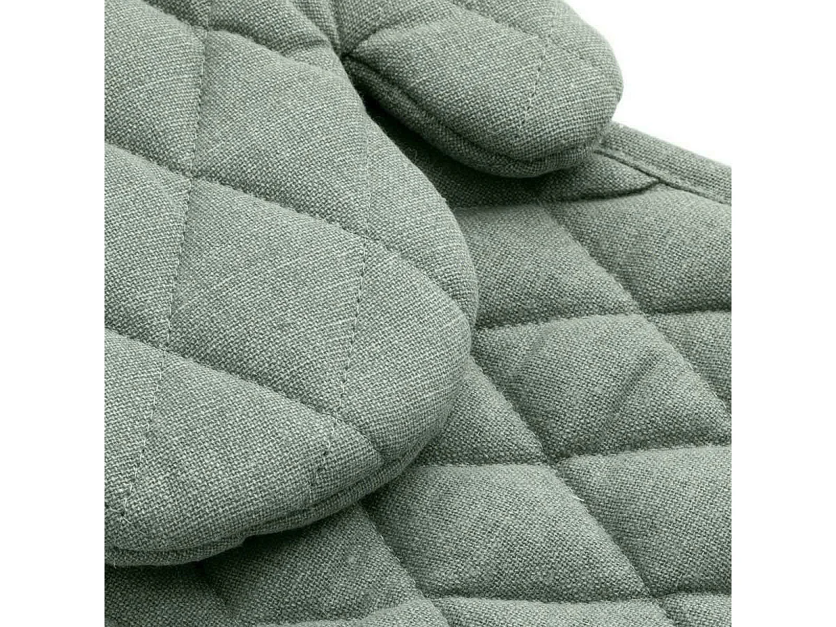 Gant & Manique de Cuisine "Gourmet" 30cm Vert Cèdre