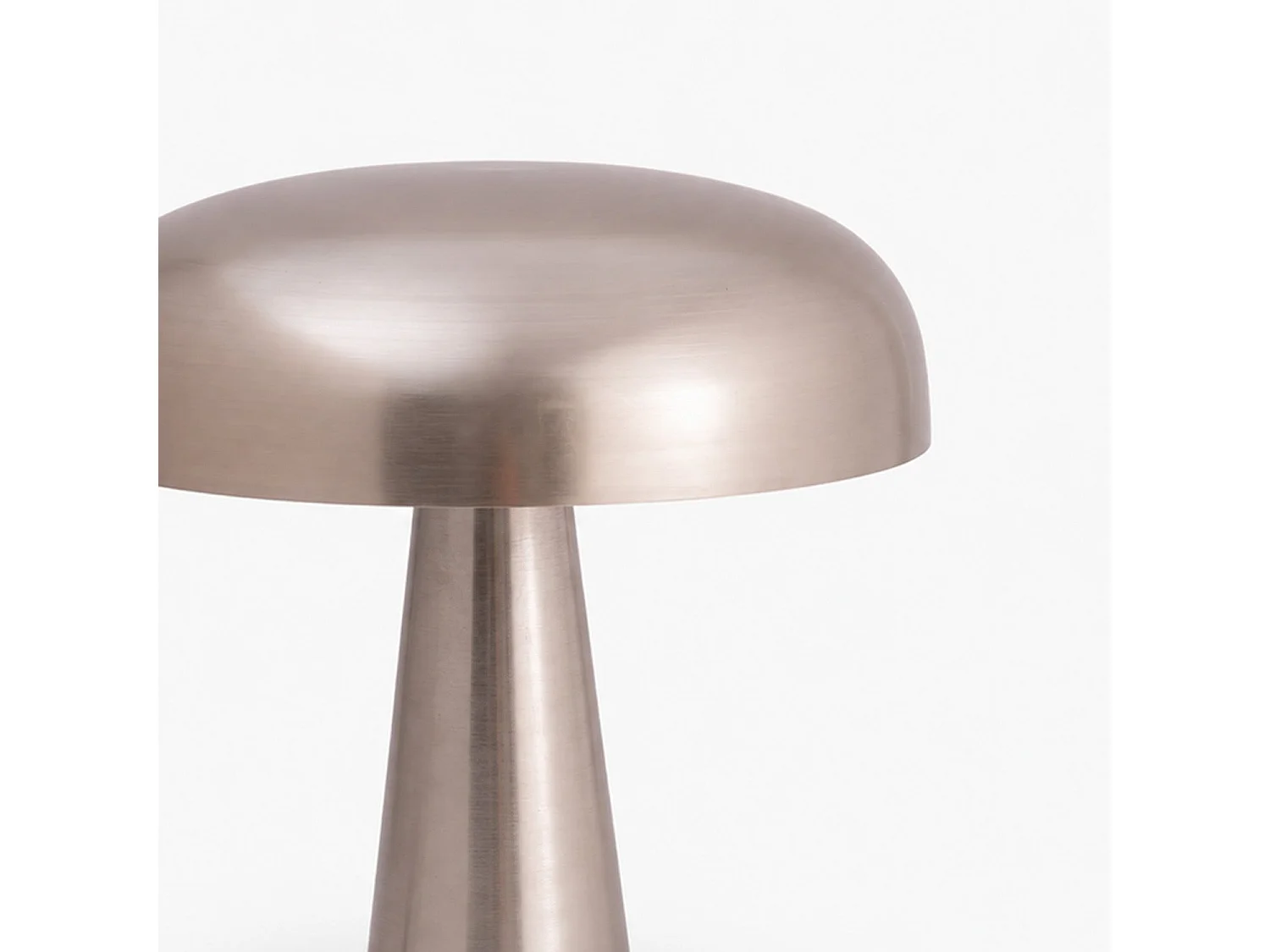 Lampe en métal brossé - Livia