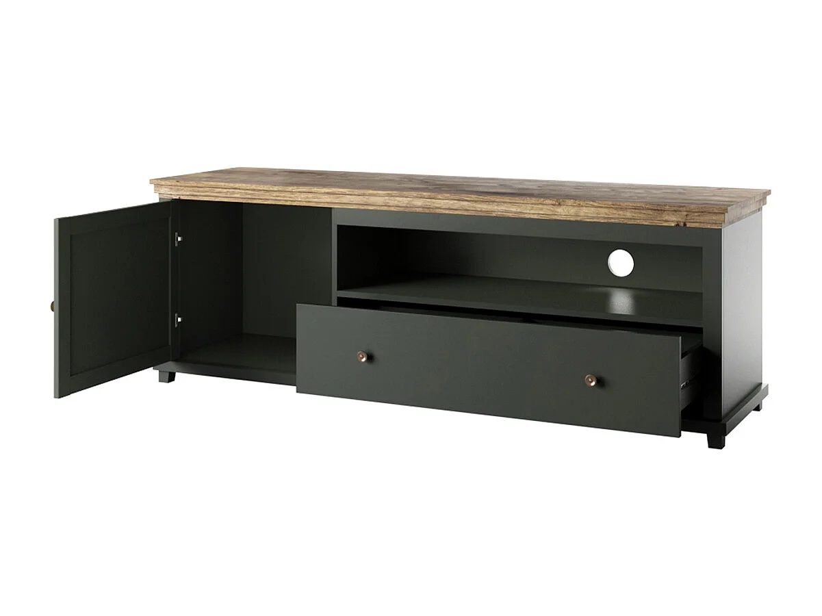 TV stand 1 door 1 drawer 181 cm Martin Green and Wood