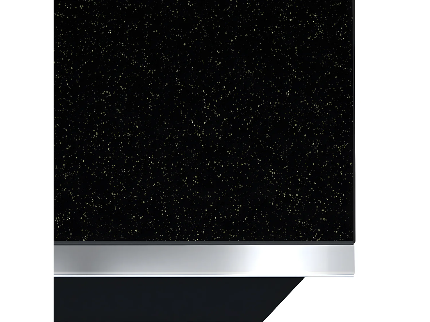 Meuble TV sur pied ou mural 1 porte 120 cm Mathis Noir