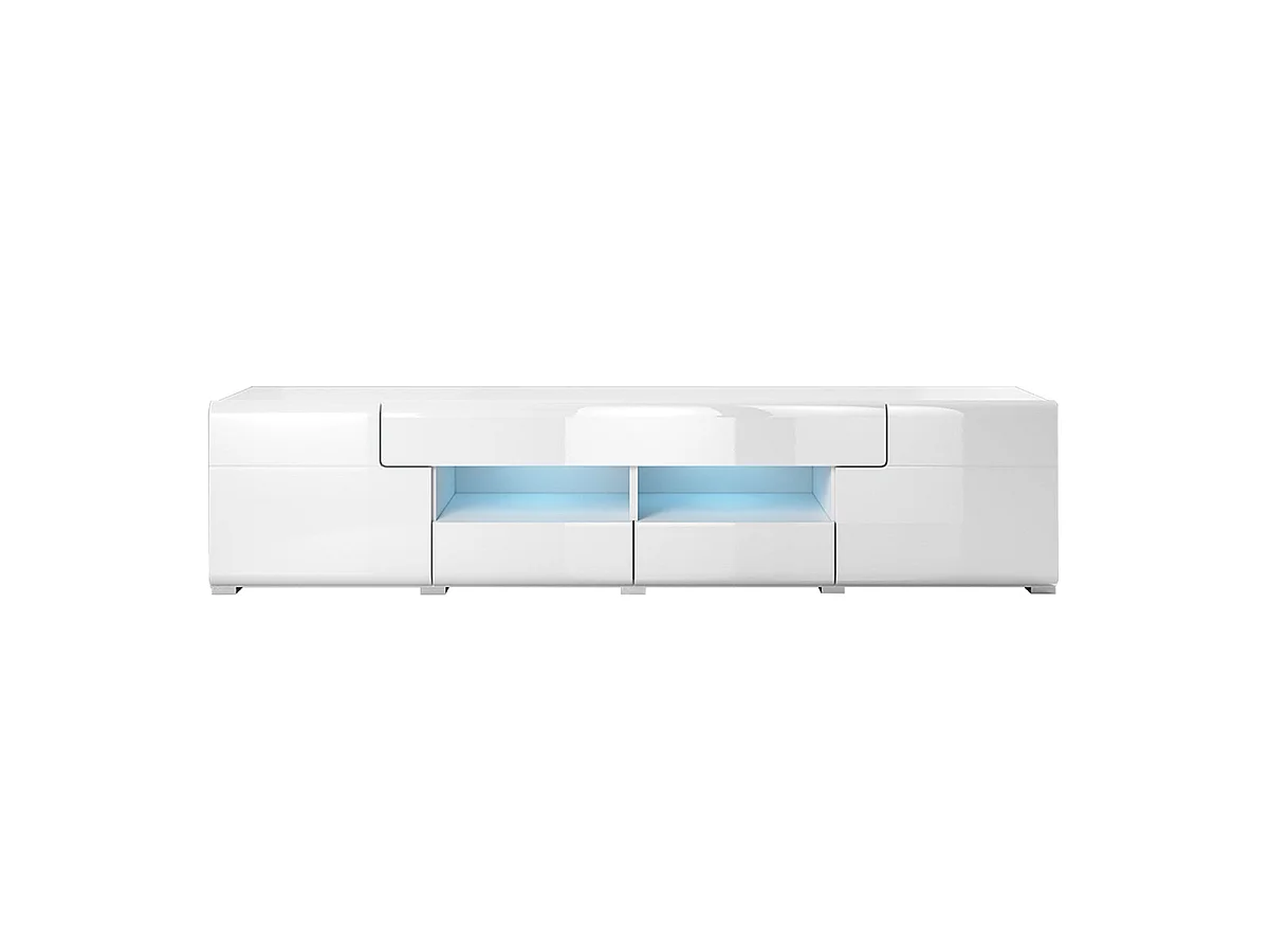TV-bord med 2 døre og 2 skuffer 208 cm Jules White
