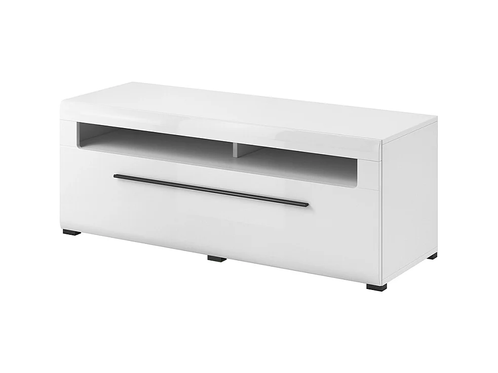 Mueble TV 2 cajones 140 cm Louis Blanco