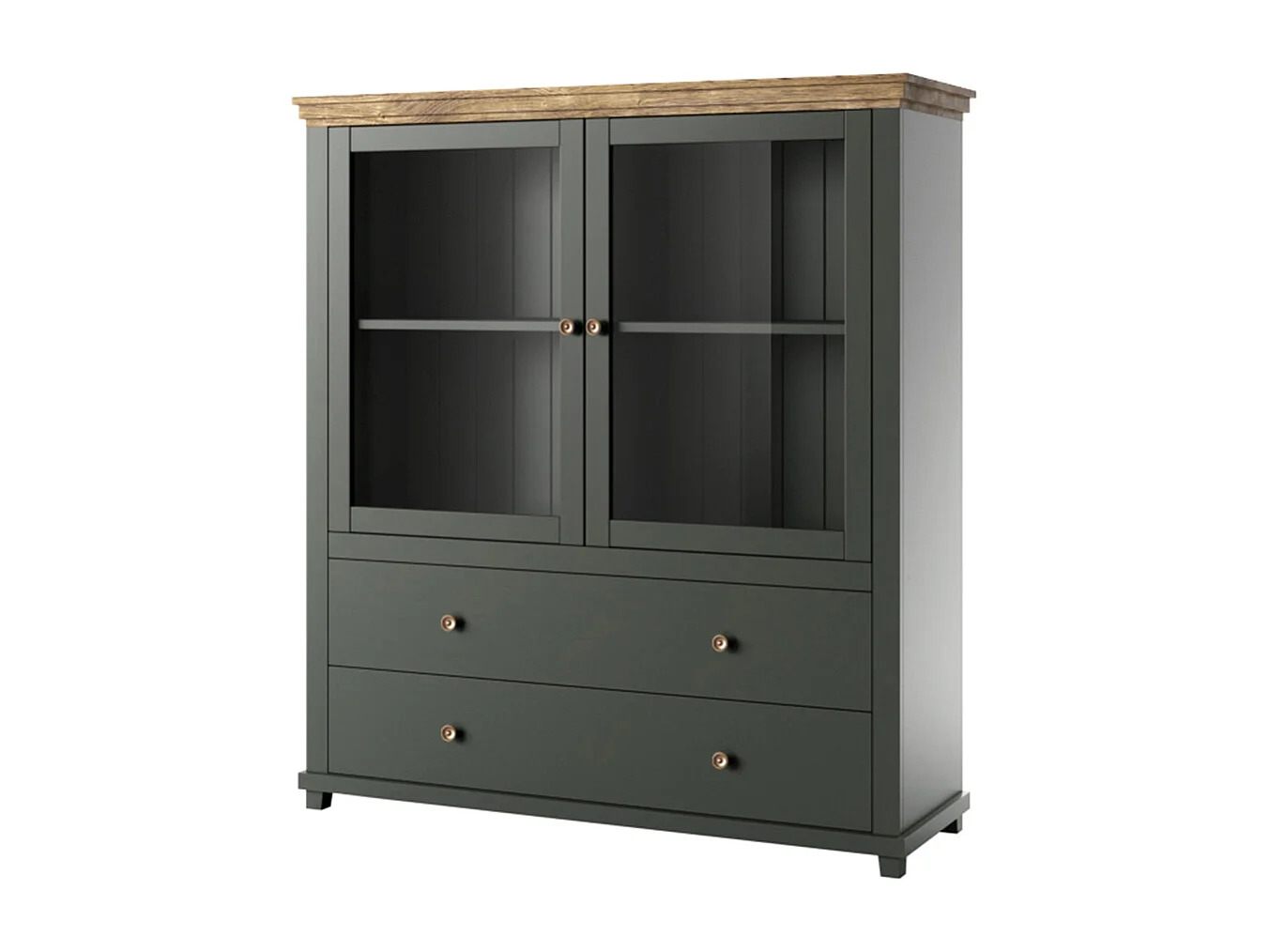 Martin Green and Wood 2-door 2-drawer dresser