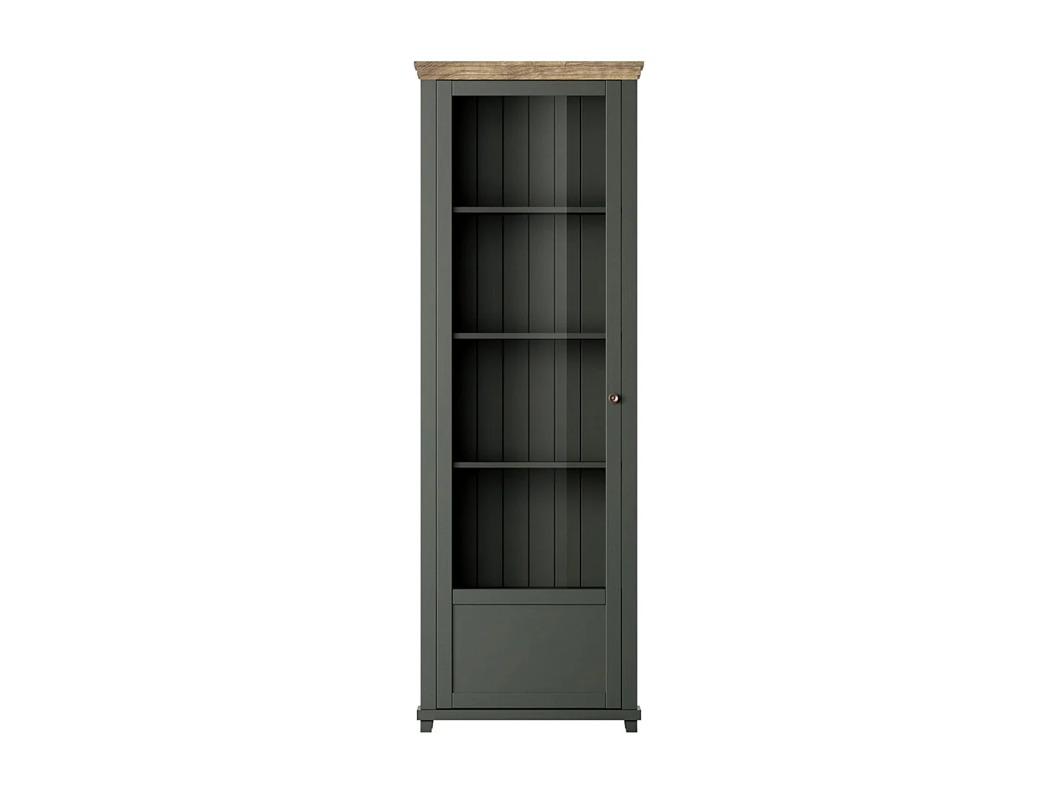 1-door showcase, left-hand opening Martin Vert et Bois