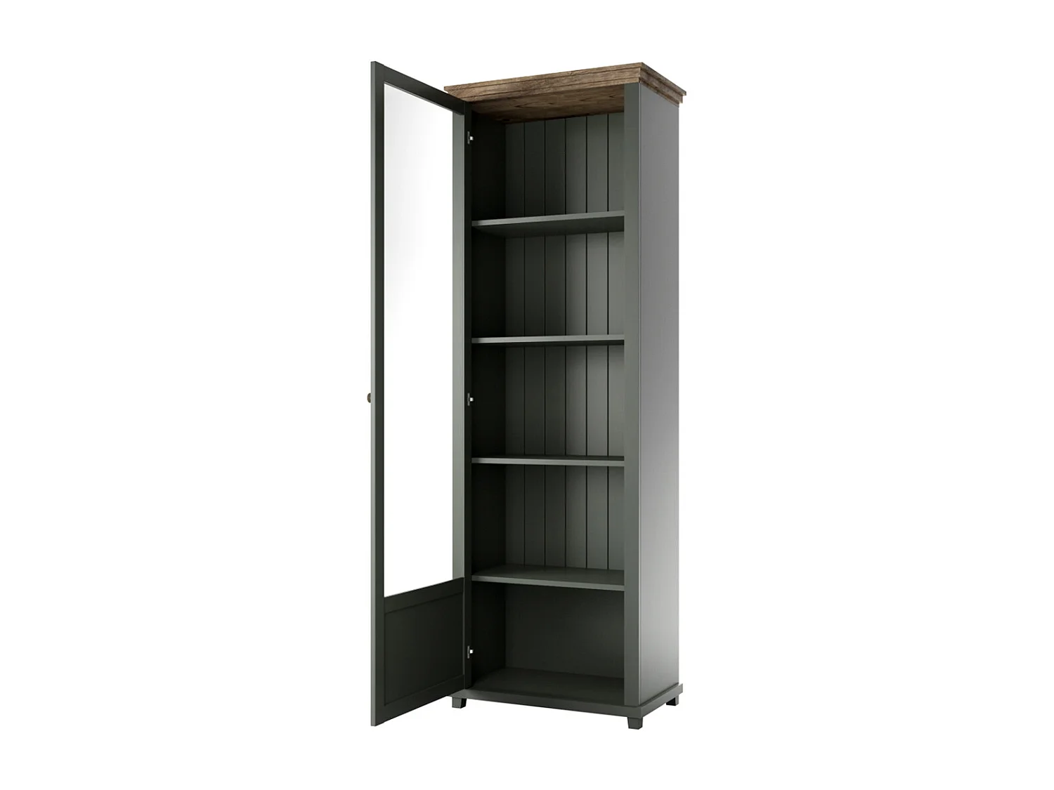 1-door showcase, left-hand opening Martin Vert et Bois