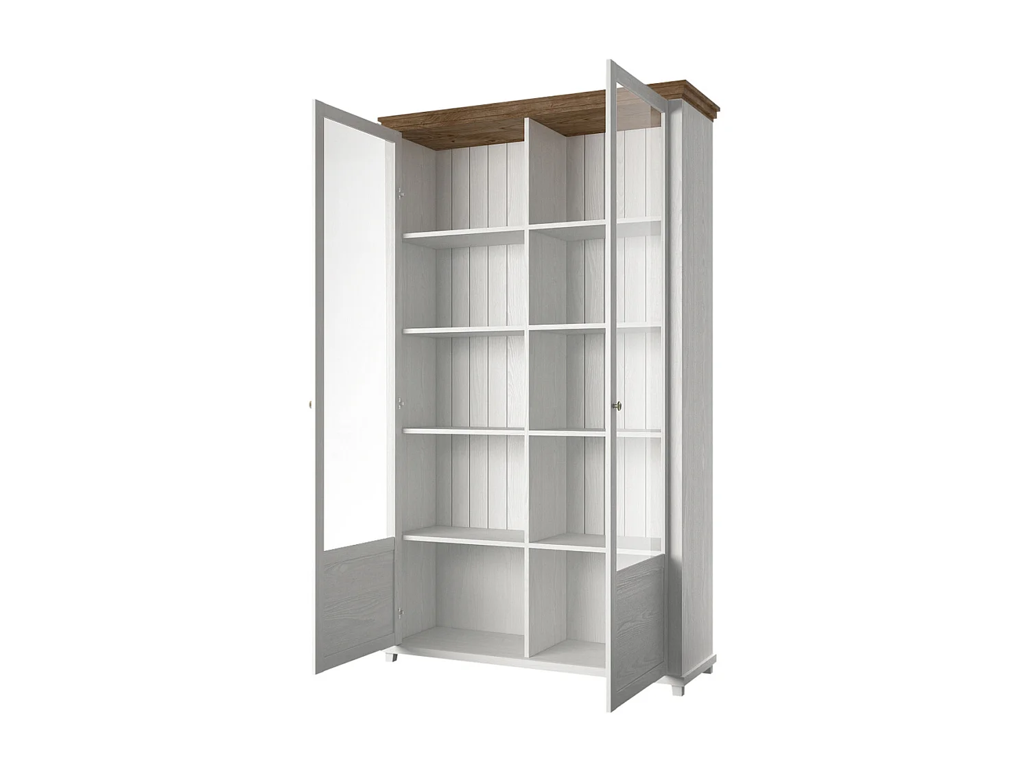 Vaisselier 2 portes Martin Bois Blanc