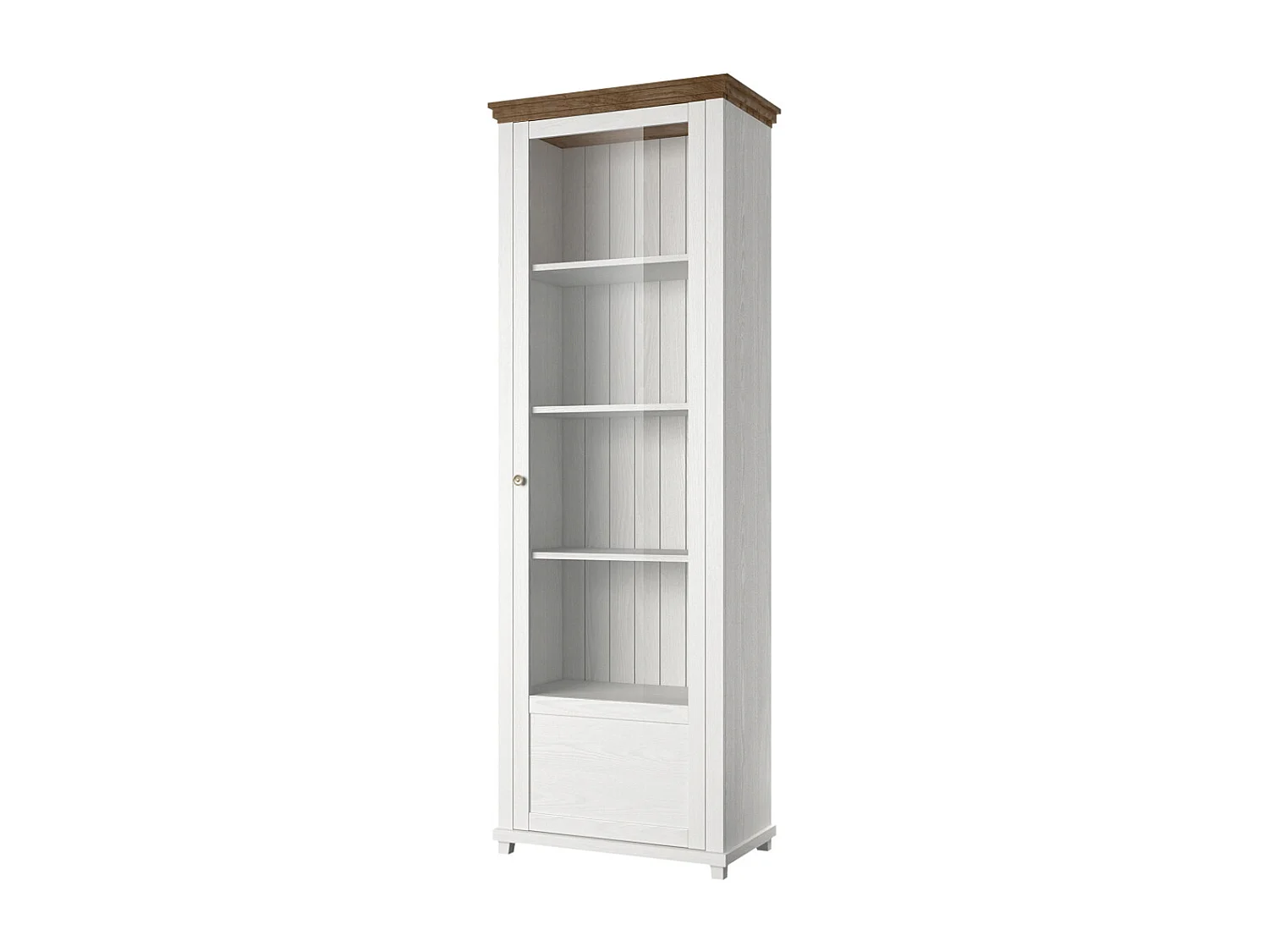 Vitrine 1 porte ouverture droite Martin Bois Blanc