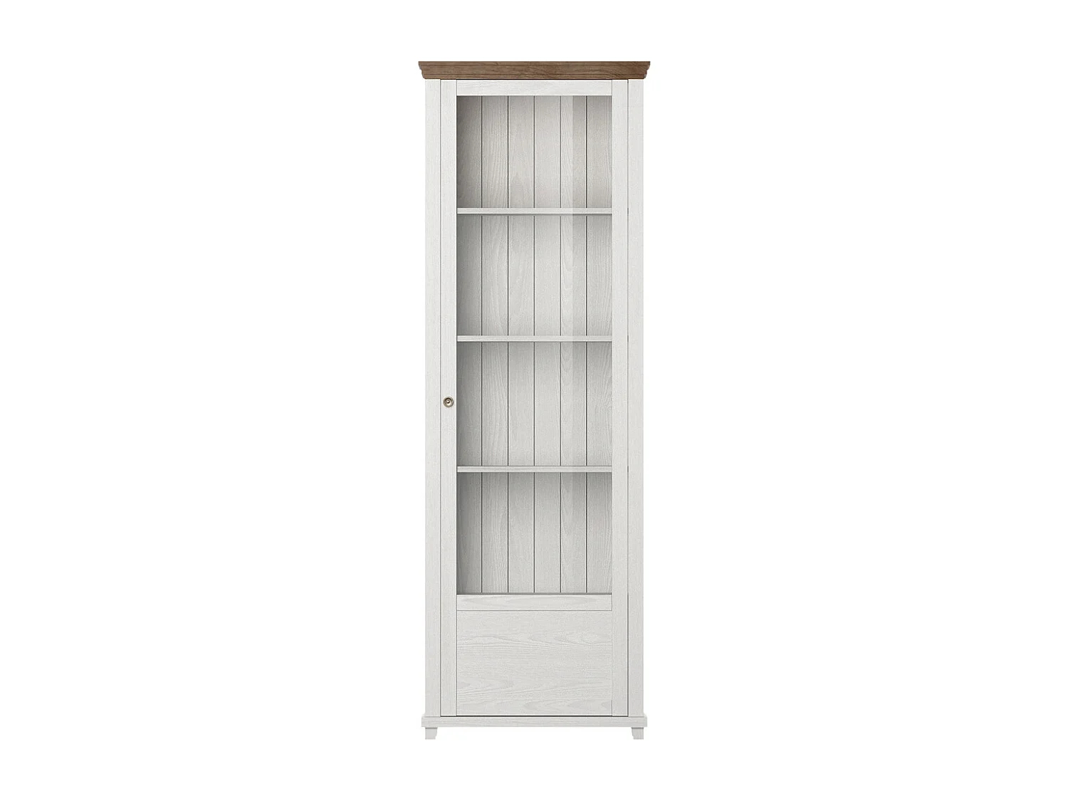 Vitrine 1 porte ouverture droite Martin Bois Blanc