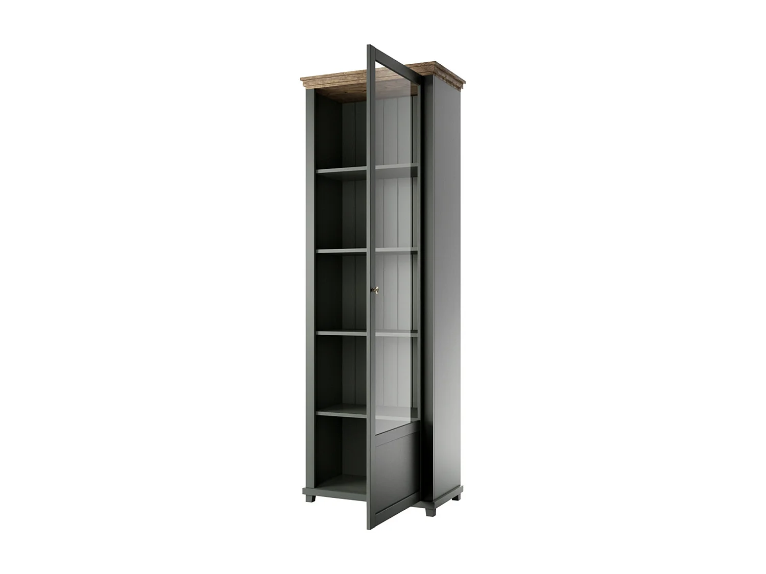 Martin Vert et Bois 1-door display cabinet, right-hand opening