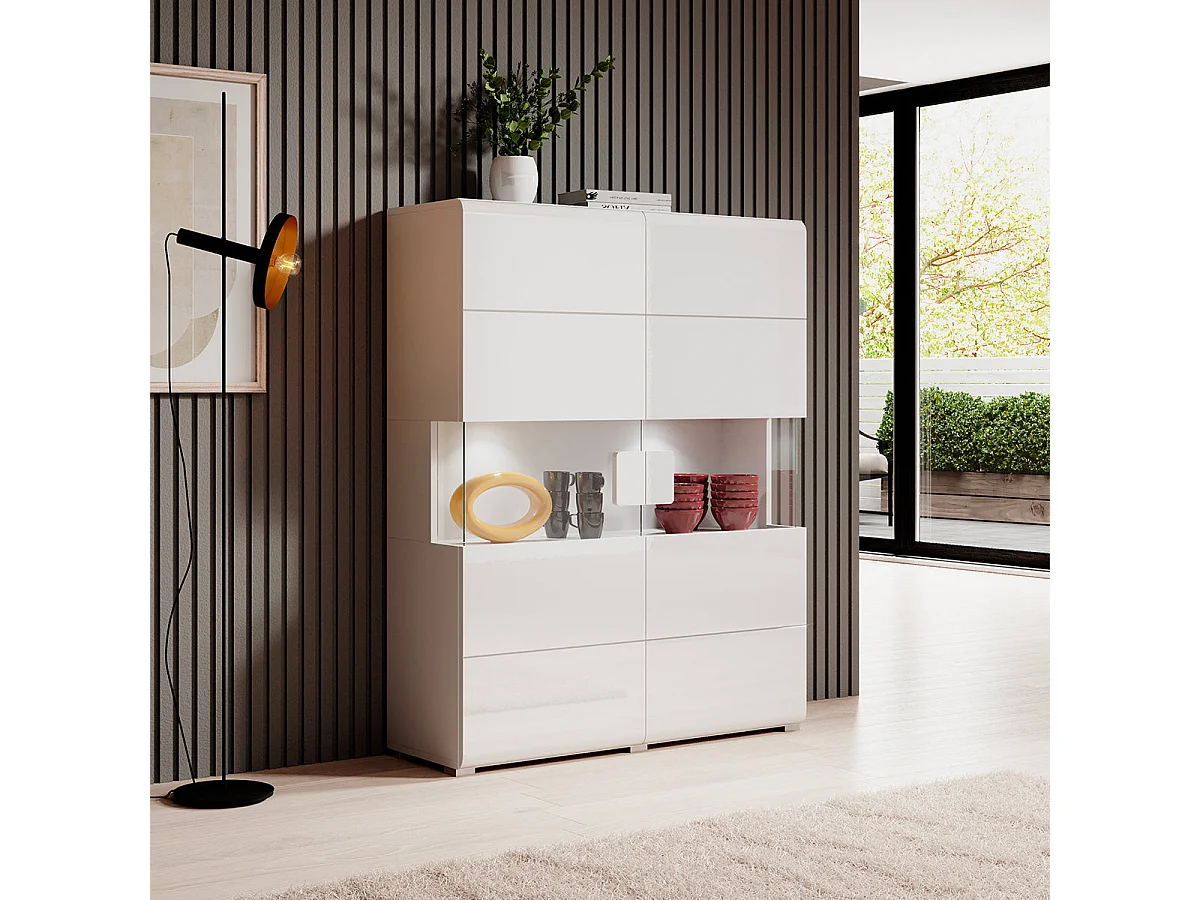 Credenza 2 ante Jules bianco 152cm