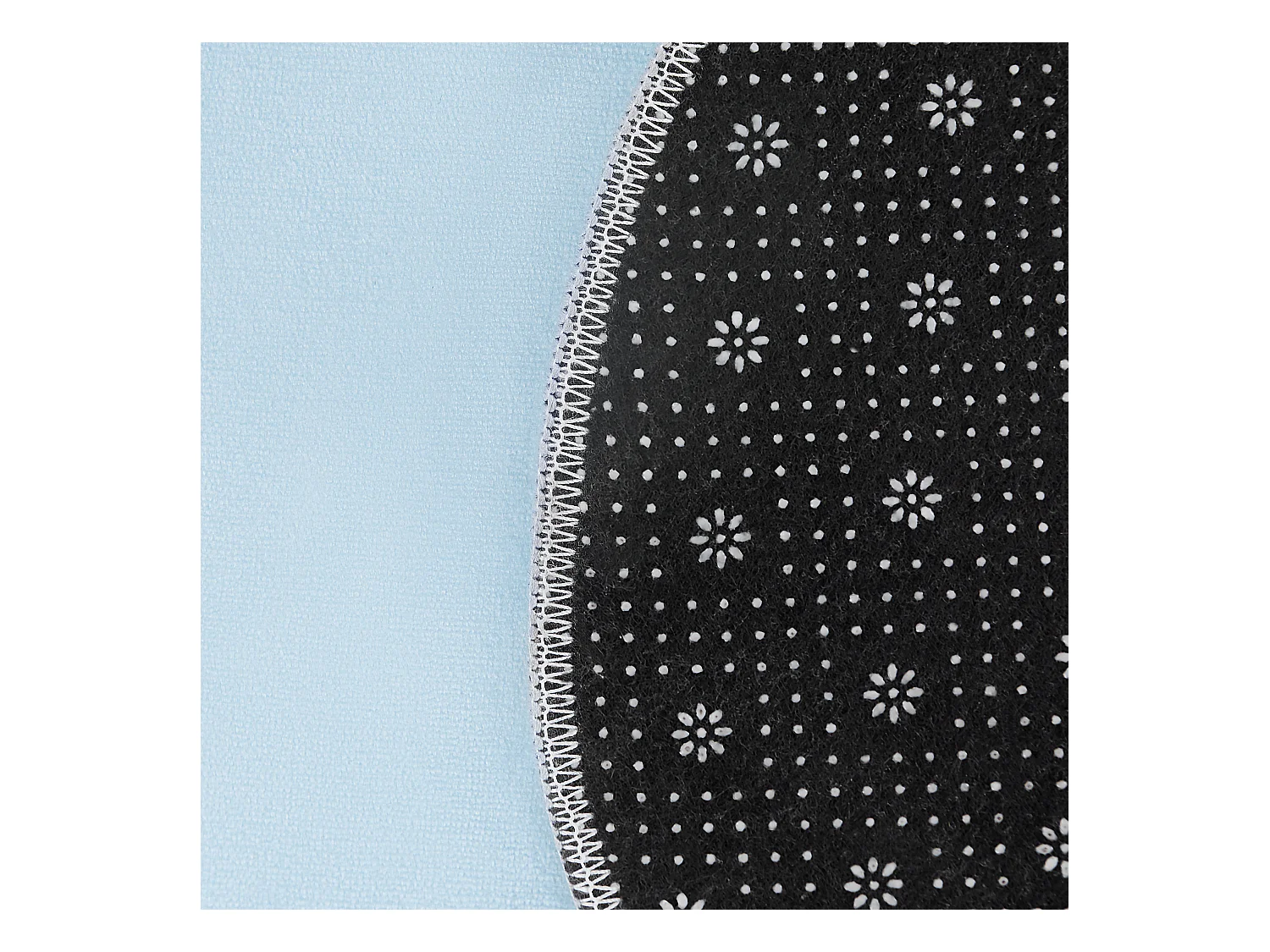 Tapete para crianças azul 90 x 120 cm CUMULUS