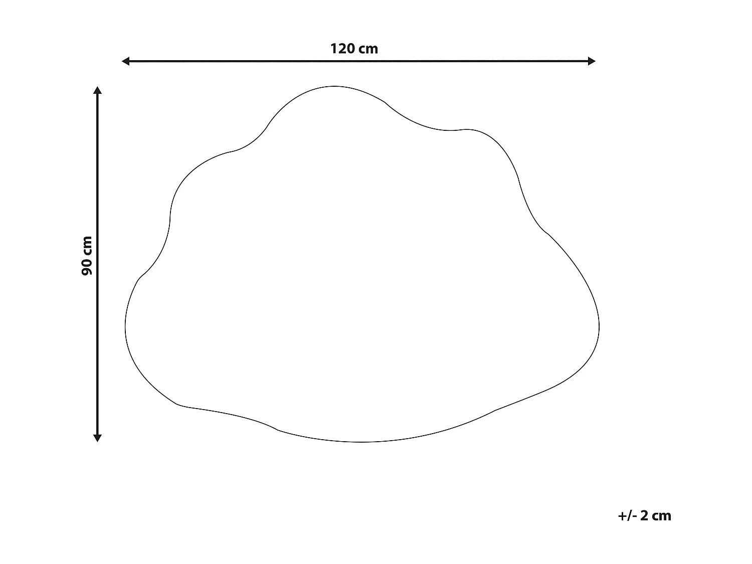 Tappeto per bambini blu nero e bianco 90 x 120 cm CUMULUS
