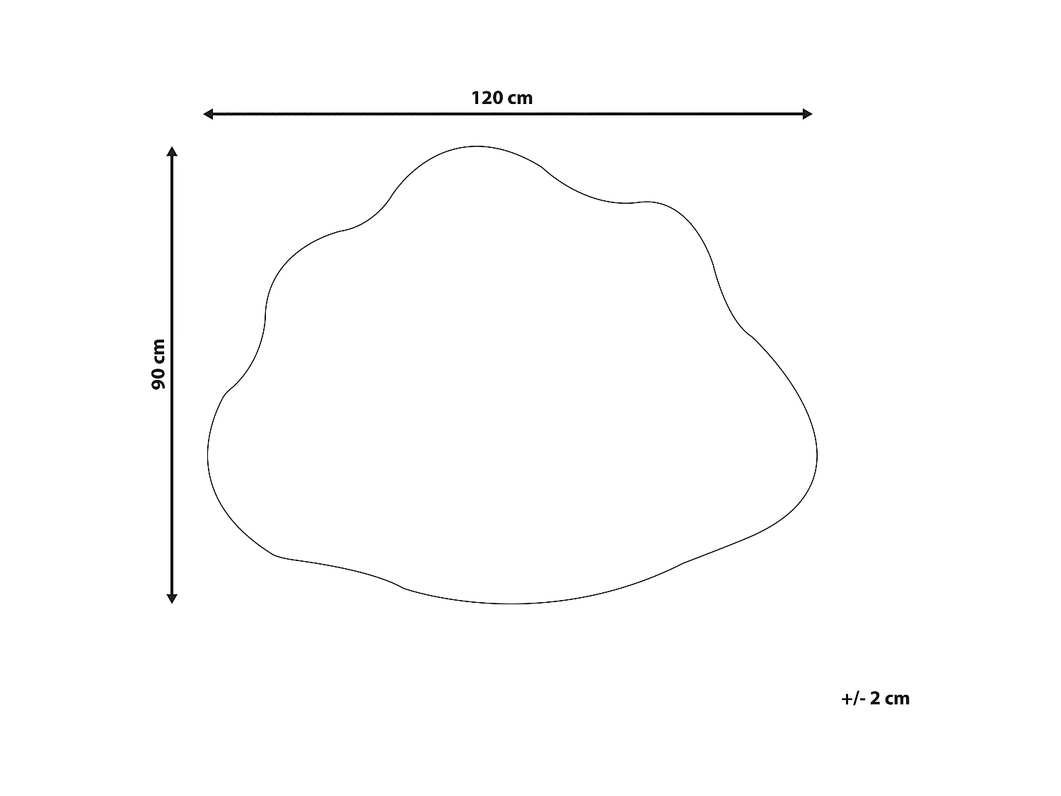 Vloerkleed polyester roze 90 x 120 cm CUMULUS