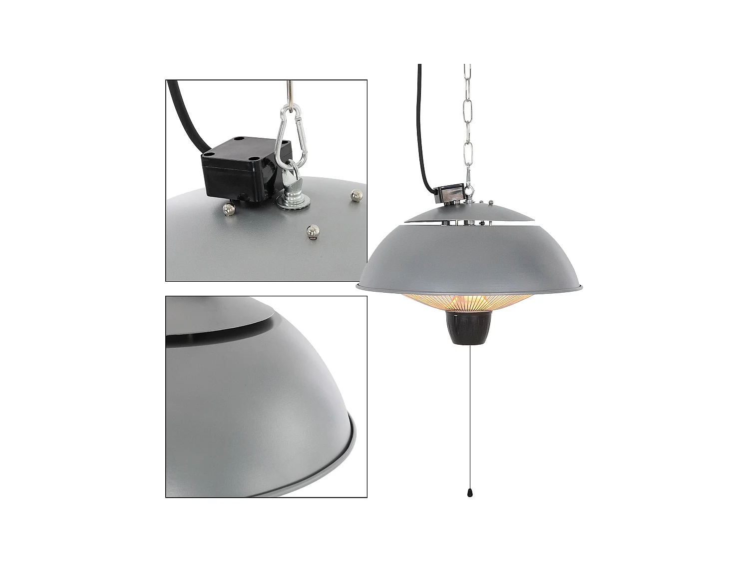 Chauffage de patio 1500 Watt