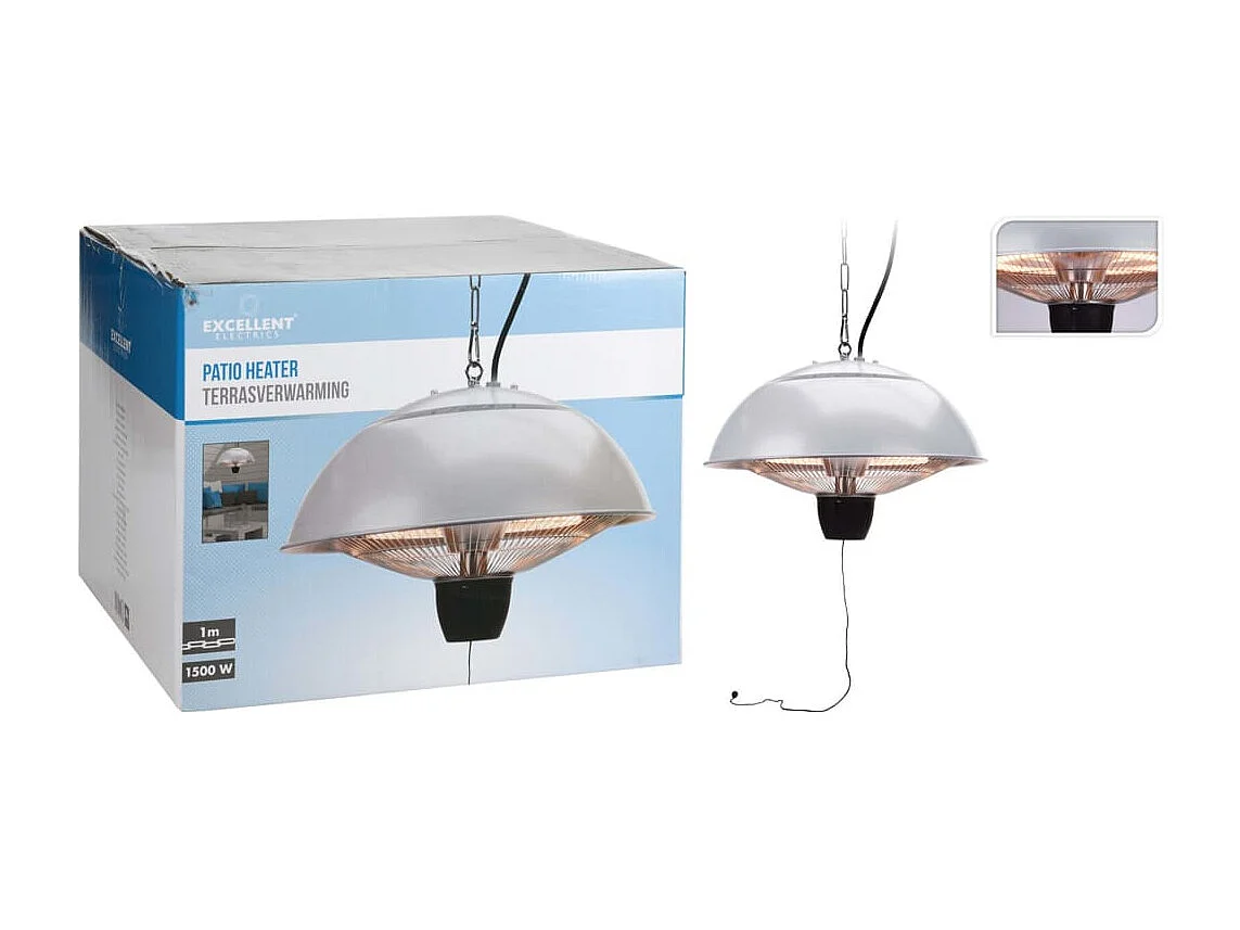 Chauffage de patio 1500 Watt